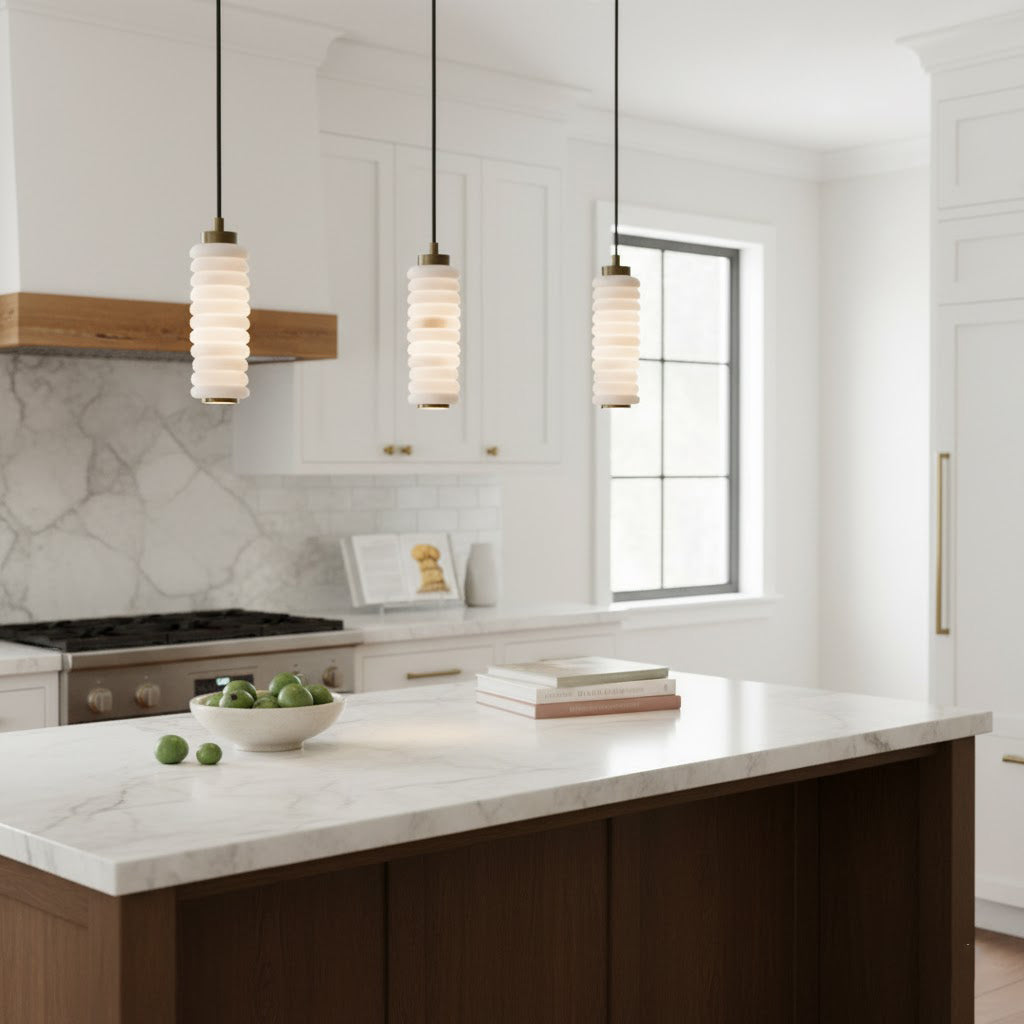 Eirisiella Alabaster Pendant Lamp