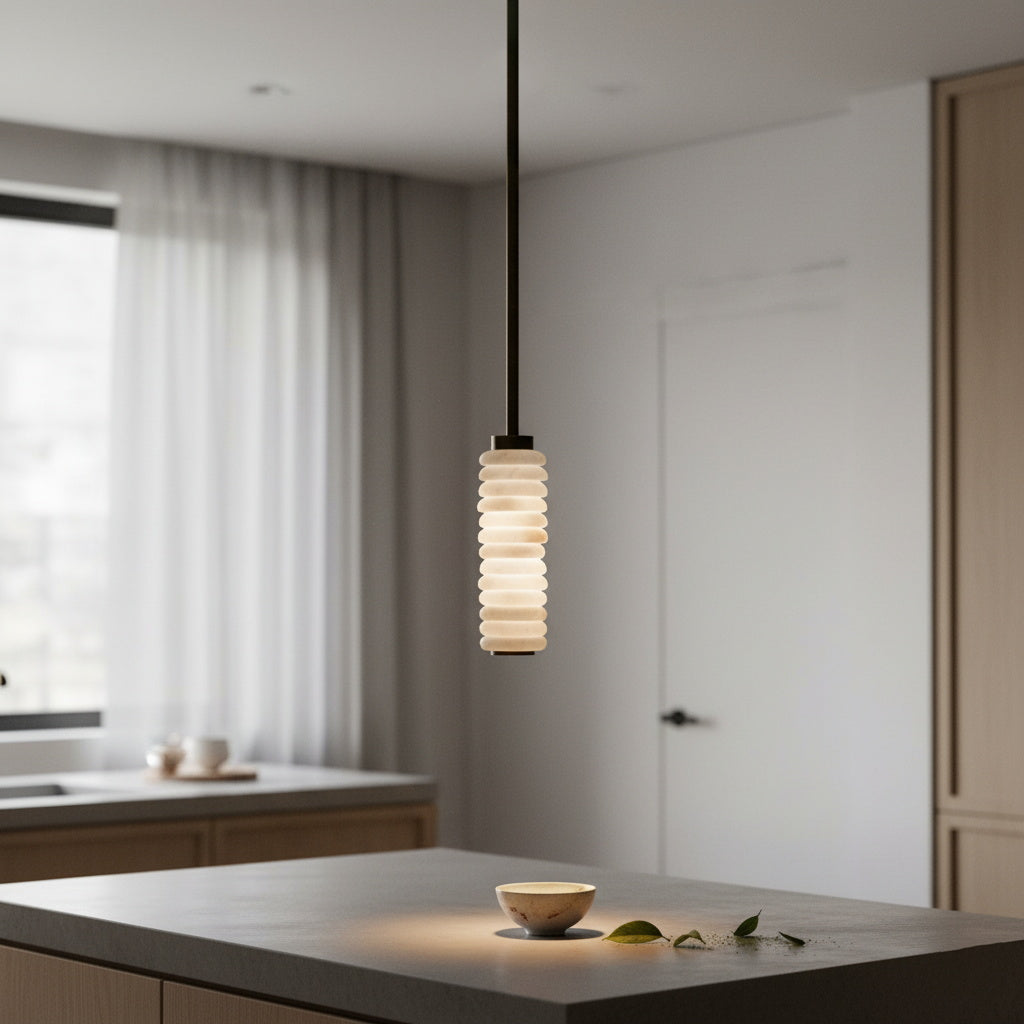 Eirisiella Alabaster Pendant Lamp