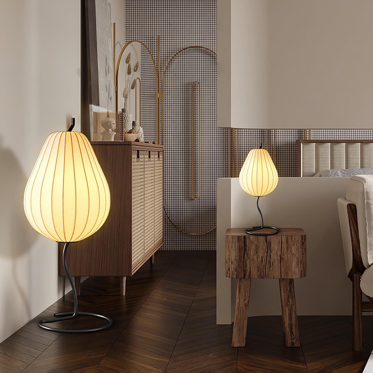 Calerielle Minimalist Pear Floor Lamp