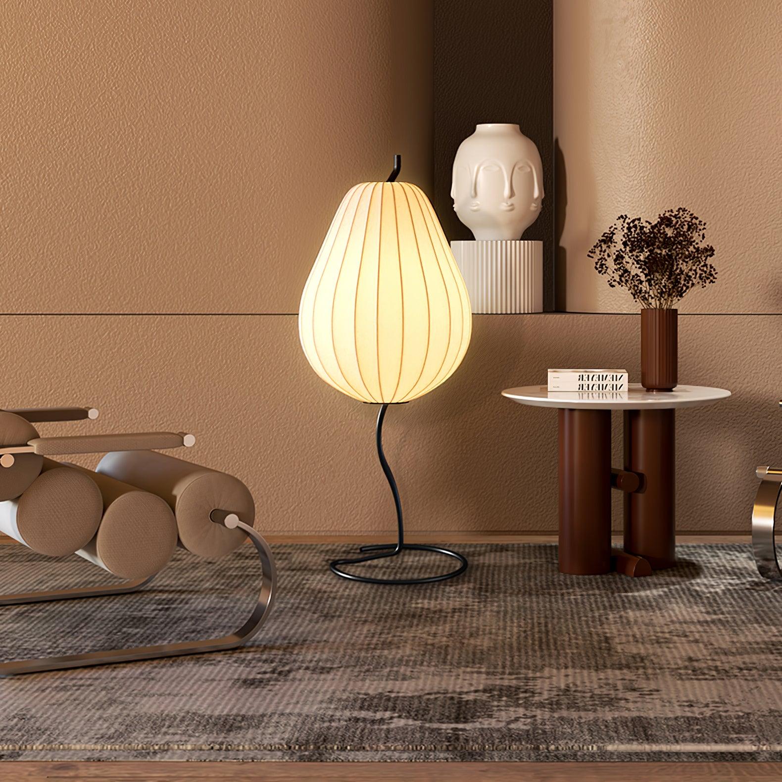 Calerielle Minimalist Pear Floor Lamp