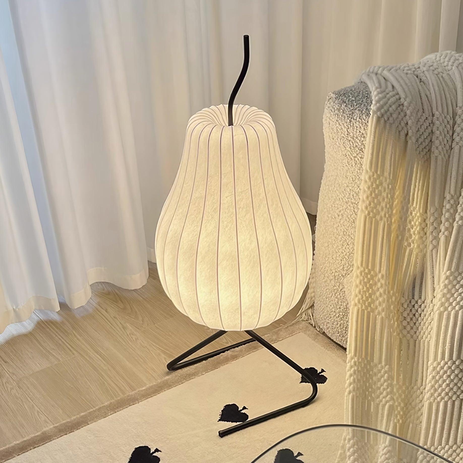 Calerielle Minimalist Pear Floor Lamp