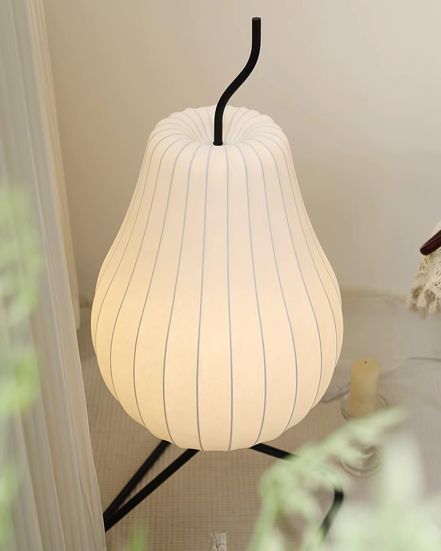 Calerielle Minimalist Pear Floor Lamp