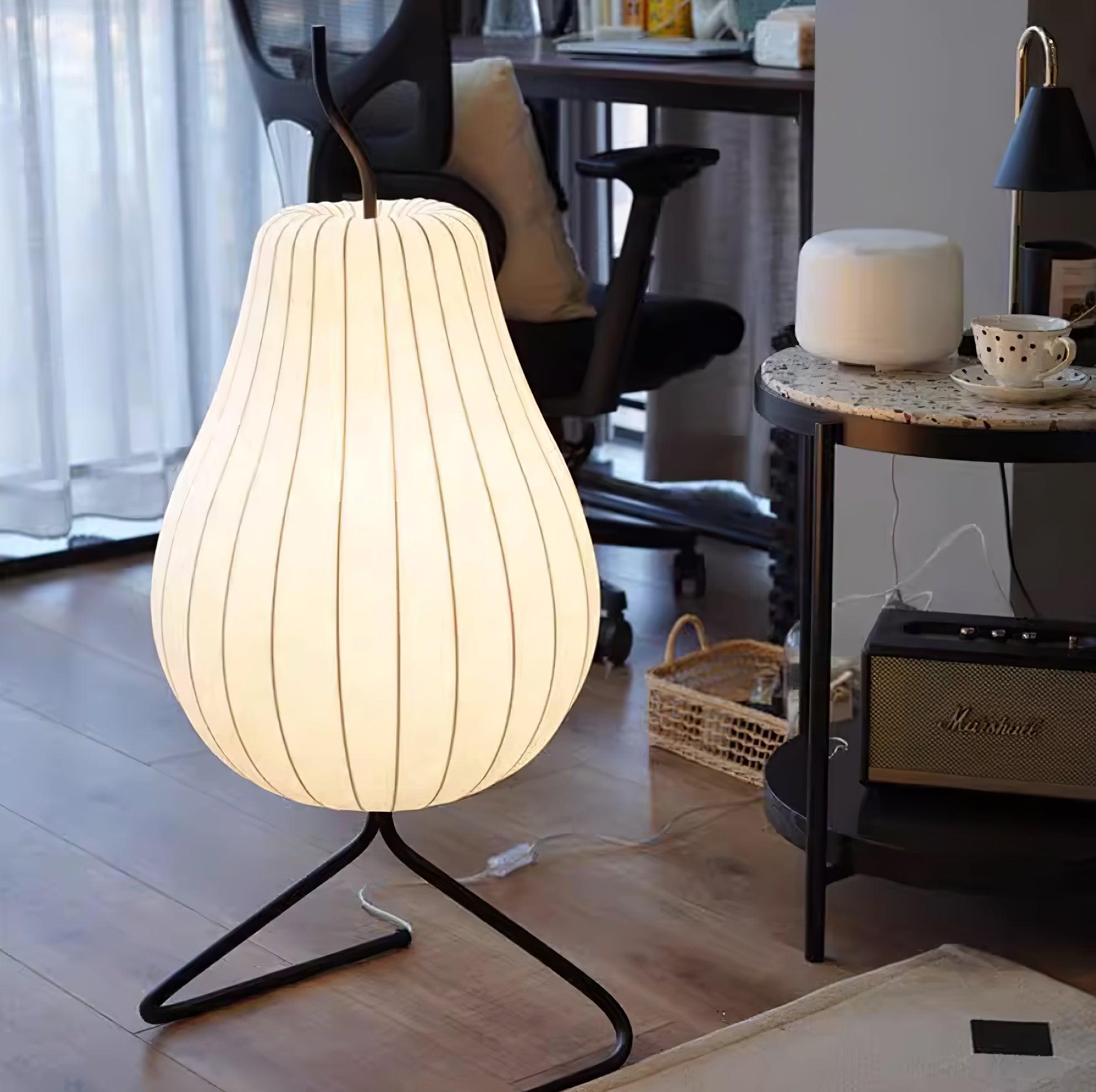 Calerielle Minimalist Pear Floor Lamp