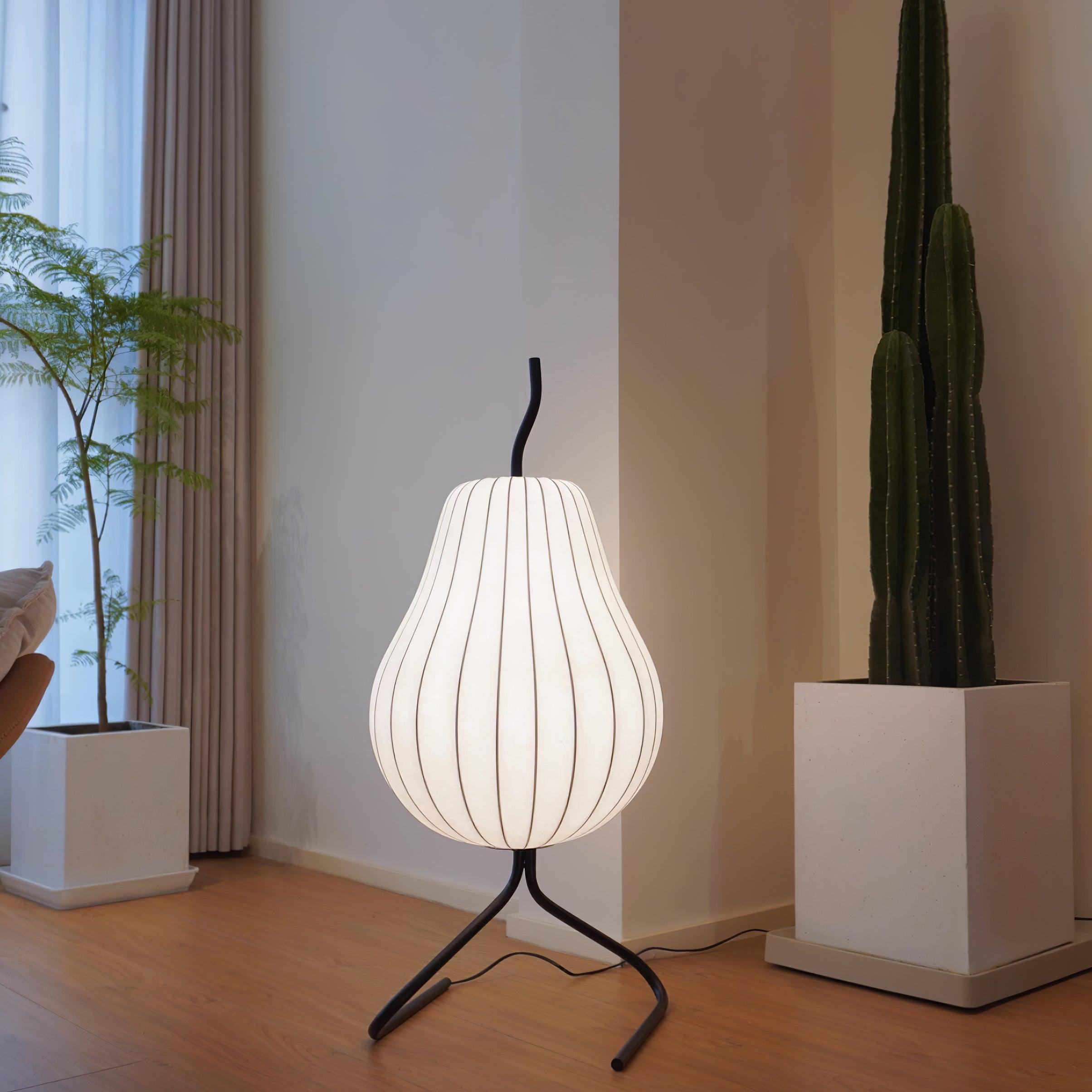 Calerielle Minimalist Pear Floor Lamp