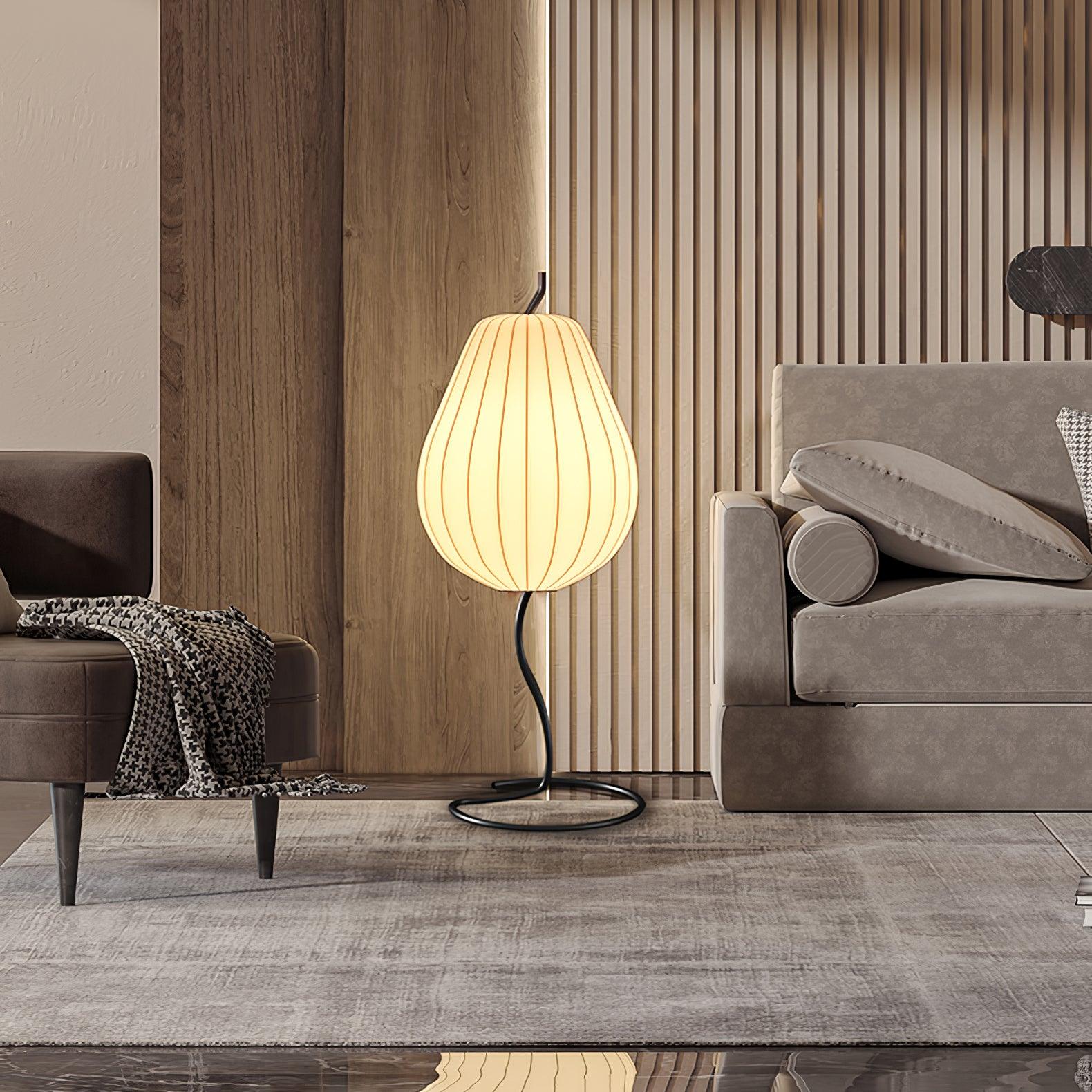 Calerielle Minimalist Pear Floor Lamp
