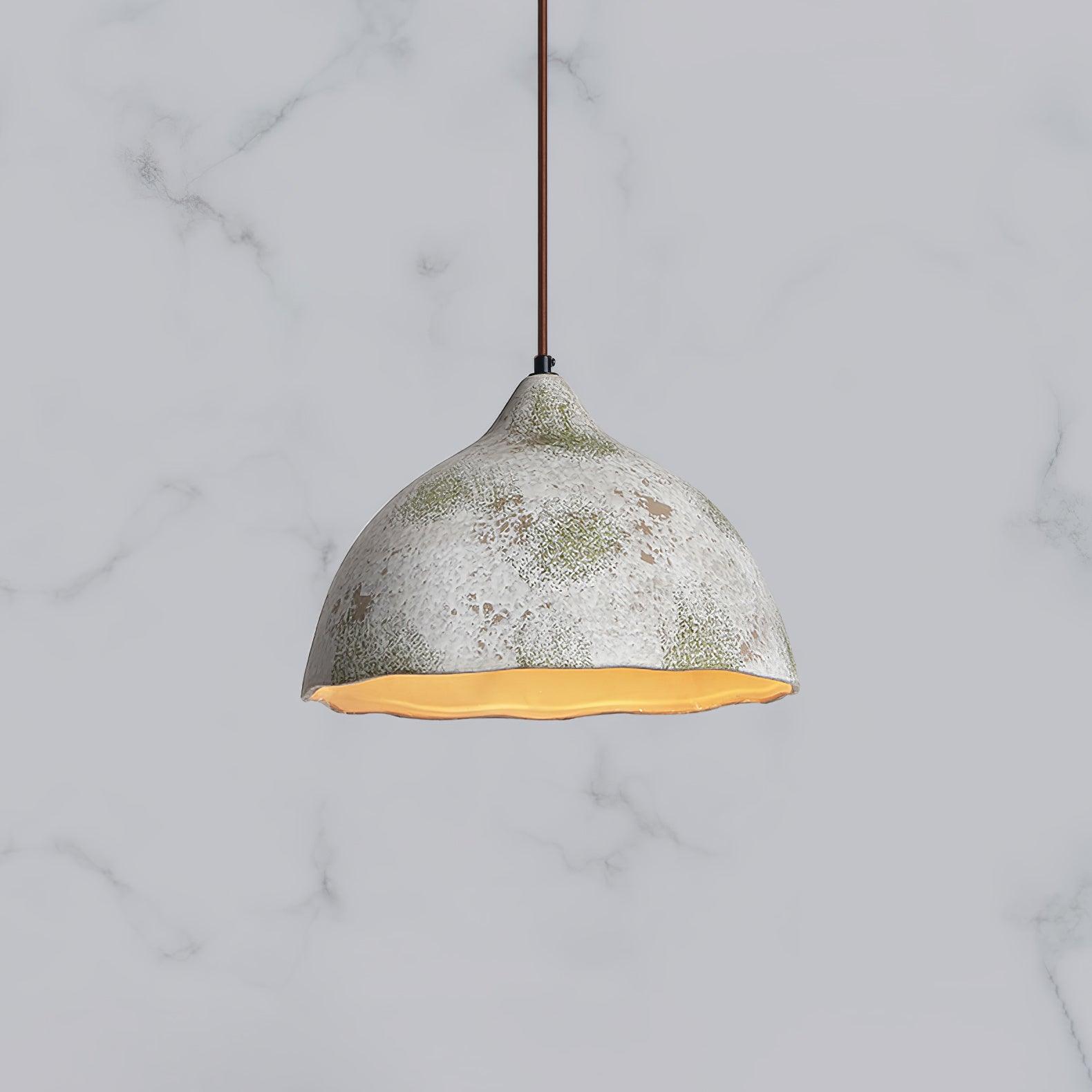 Moss Minimalist Wood Pendant Light
