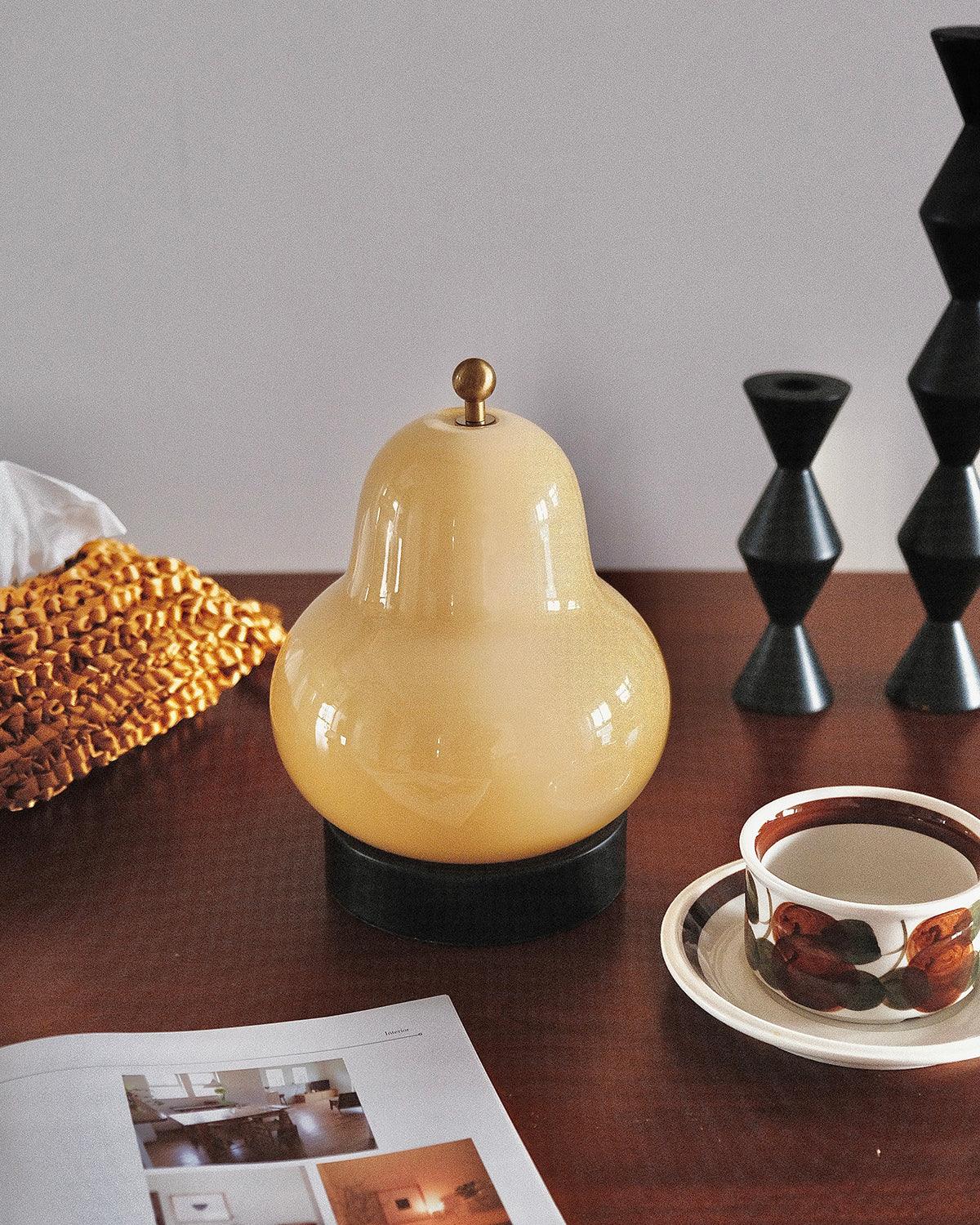 Lumaic Glass Whimsical Table Lamp