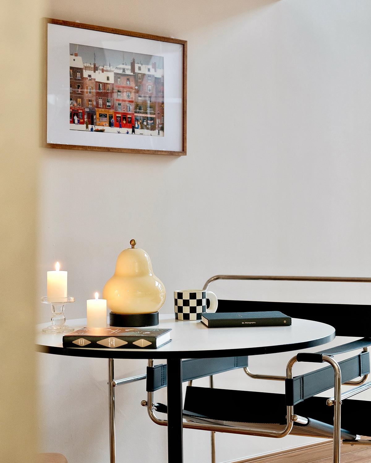 Lumaic Glass Whimsical Table Lamp