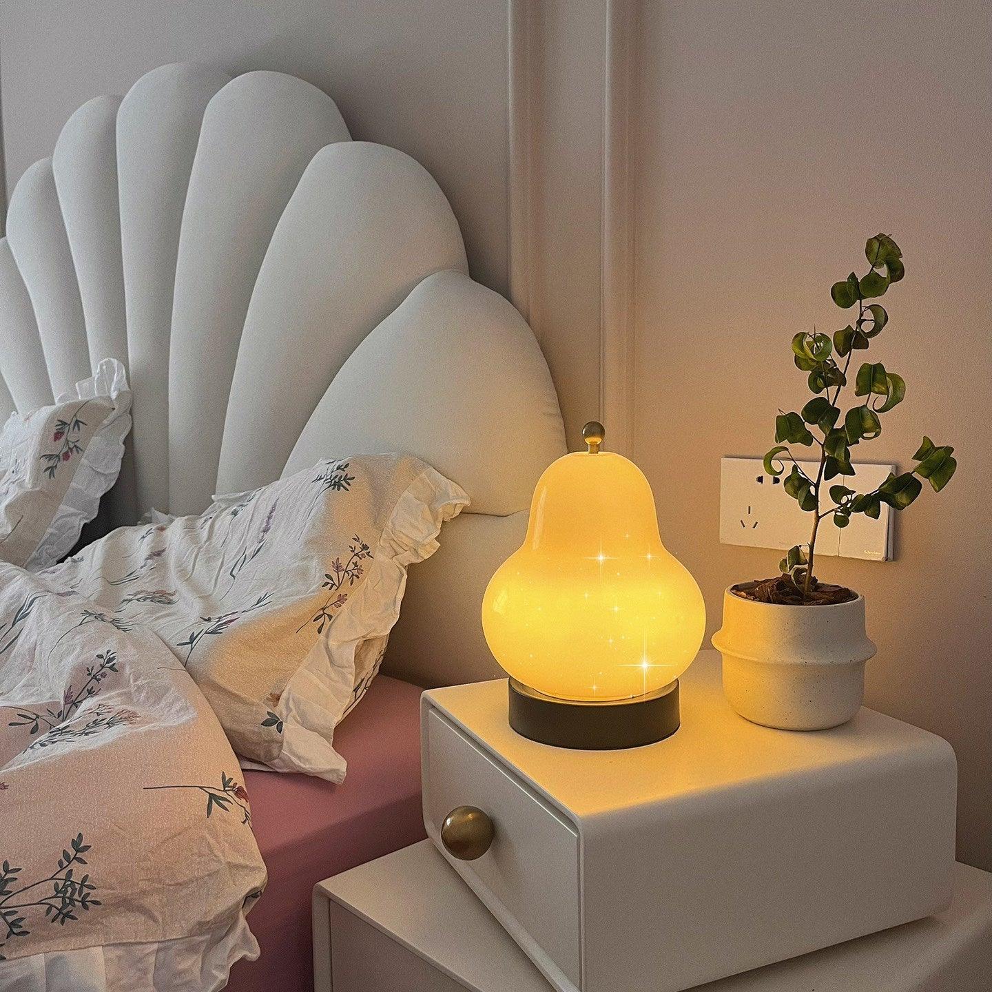 Lumaic Glass Whimsical Table Lamp
