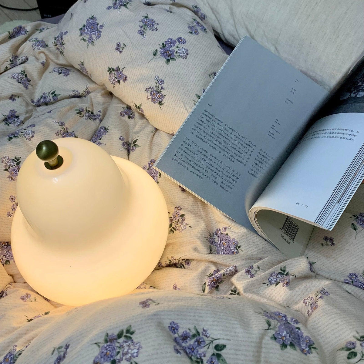 Lumaic Glass Whimsical Table Lamp