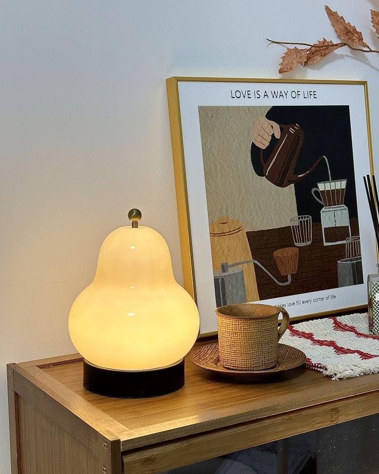 Lumaic Glass Whimsical Table Lamp