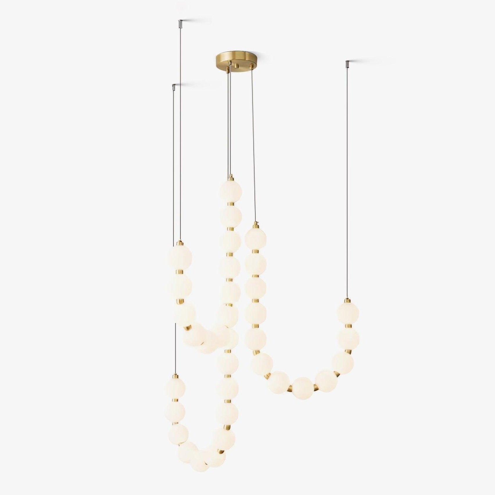 Gem Modern Acrylic Chandelier