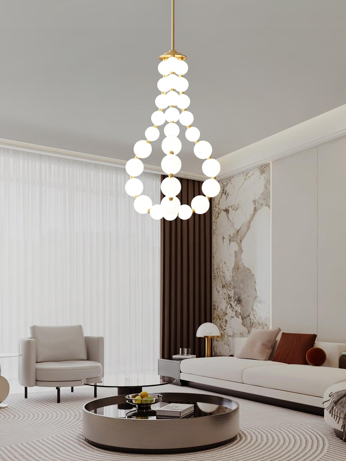 Gem Modern Acrylic Chandelier