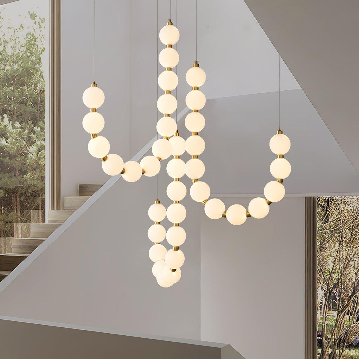 Gem Modern Acrylic Chandelier