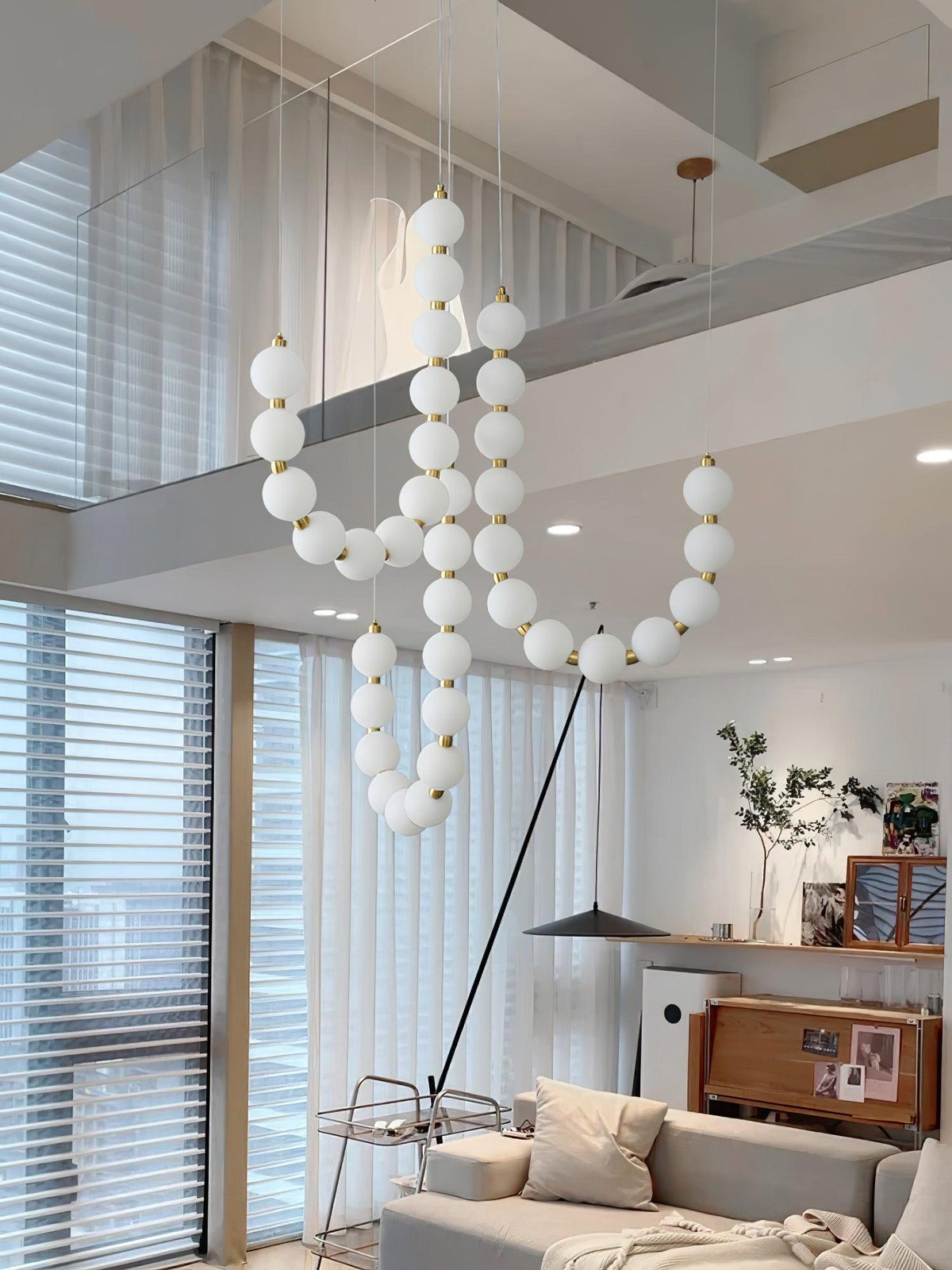Gem Modern Acrylic Chandelier