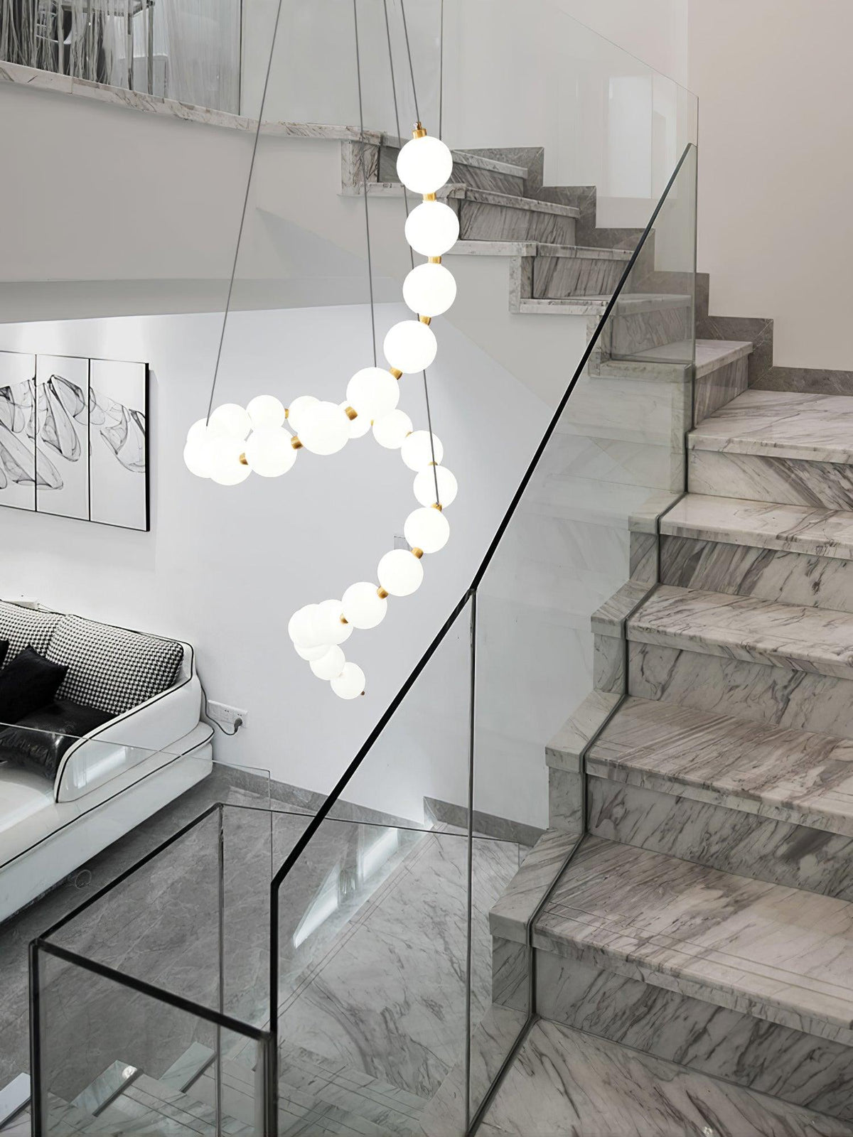 Gem Modern Acrylic Chandelier