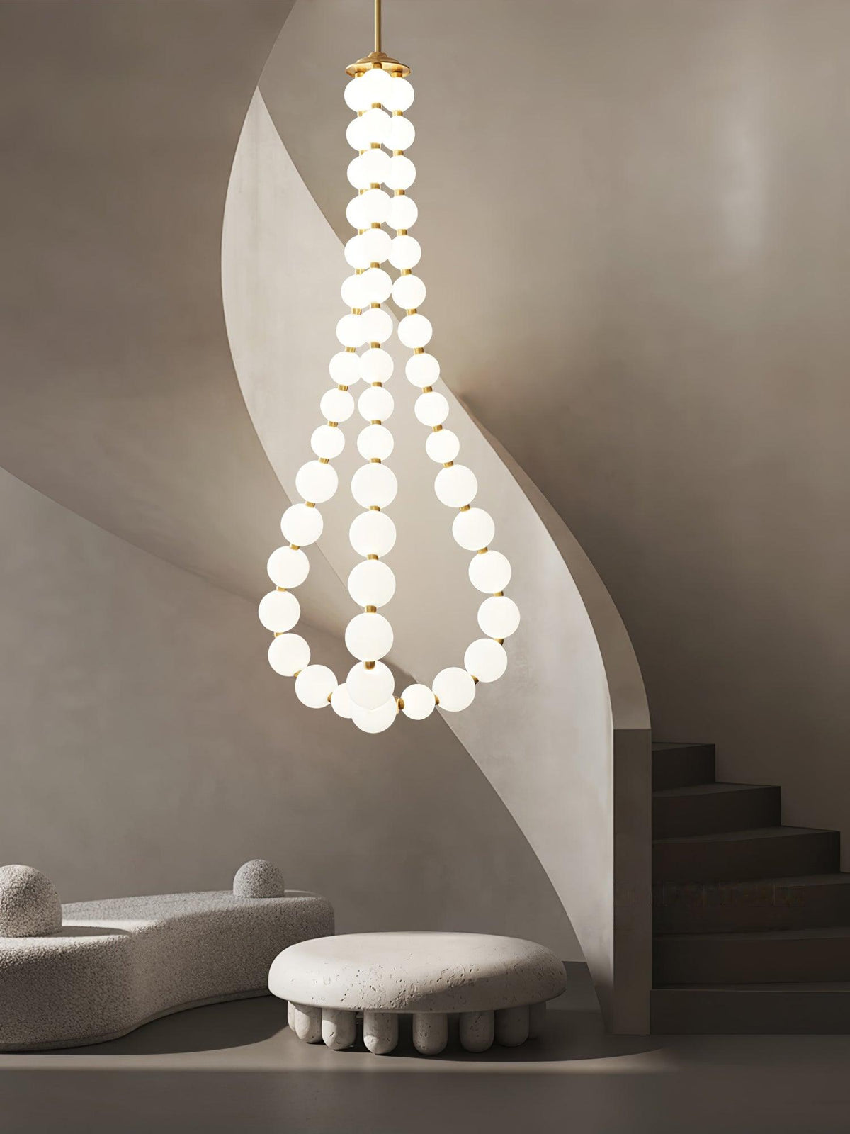 Gem Modern Acrylic Chandelier