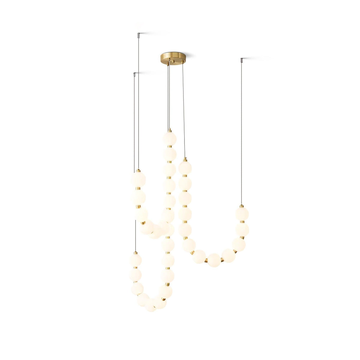 Gem Modern Acrylic Chandelier