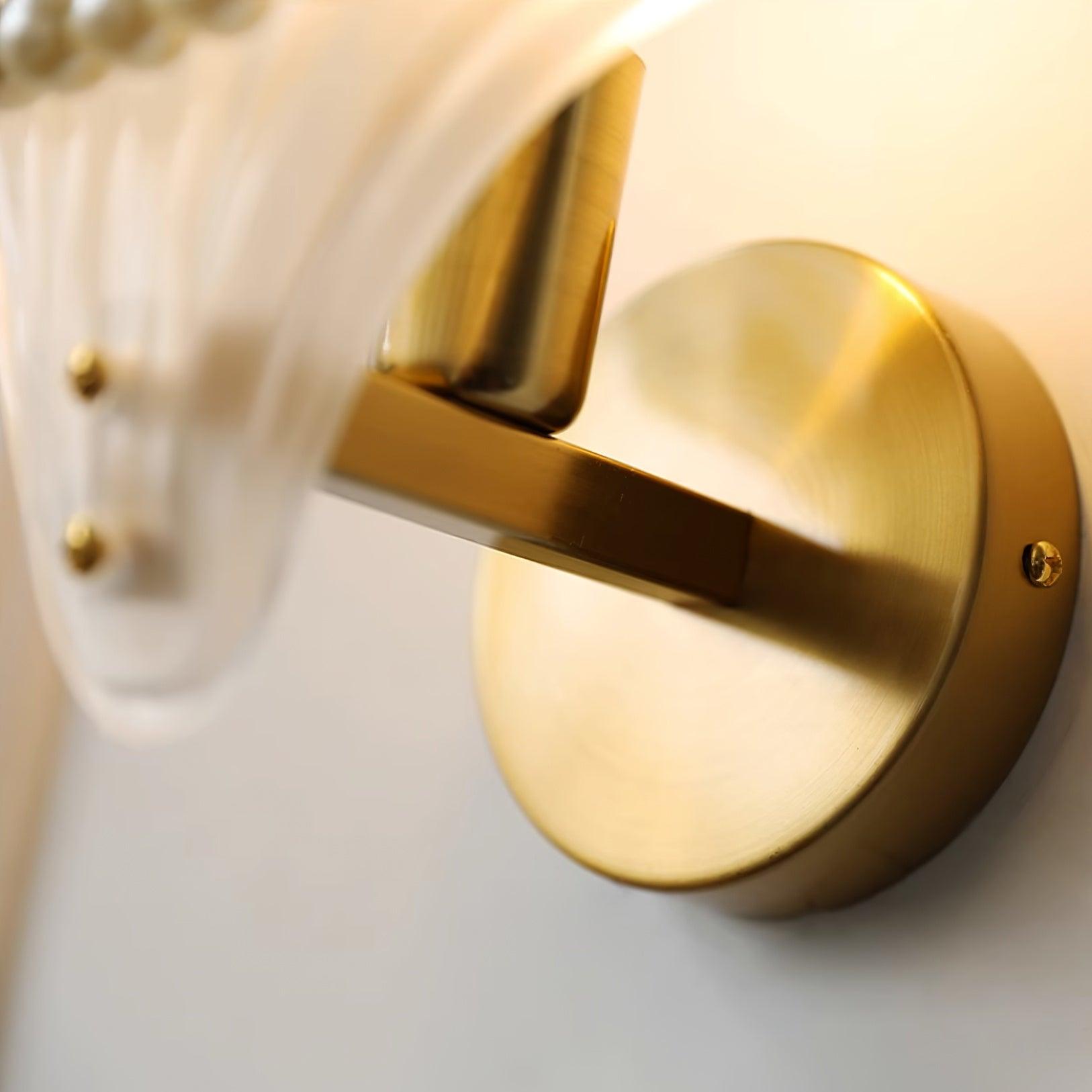 Pearl Wall Lamp Shell Elegant - Neutral Decor