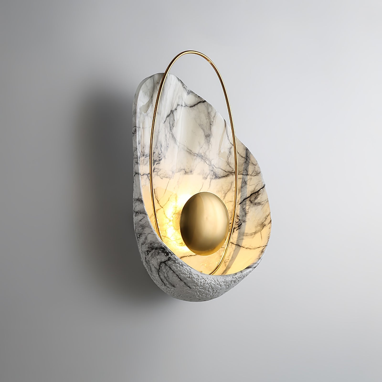 Vethaora Premium Nordic Art Pearl Resin Wall Lamp
