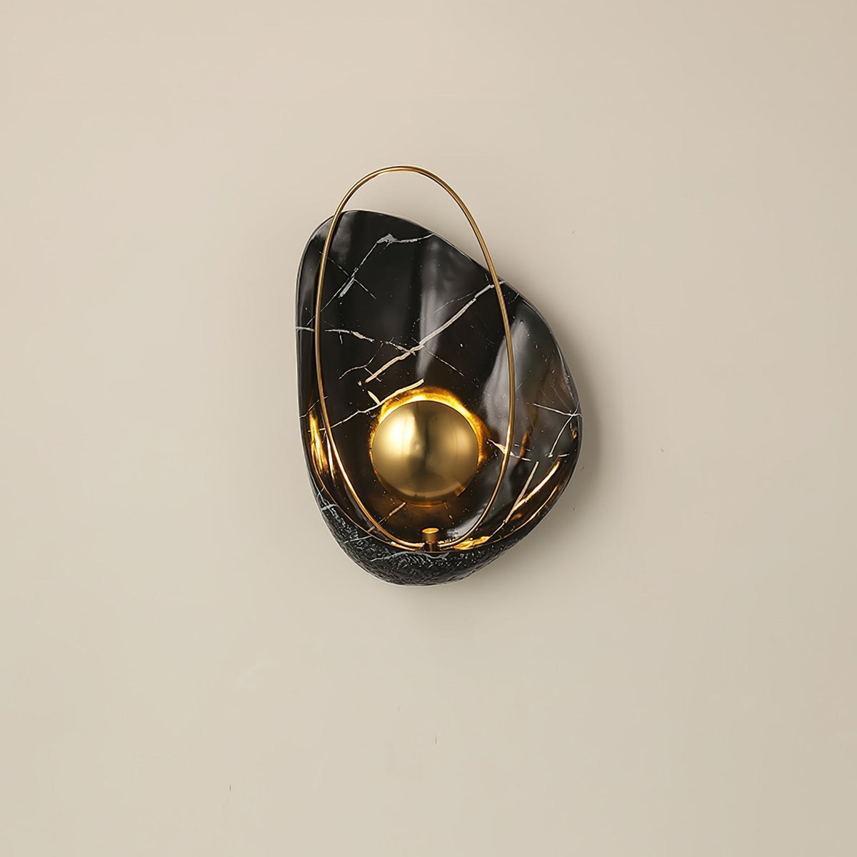 Vethaora Premium Nordic Art Pearl Resin Wall Lamp