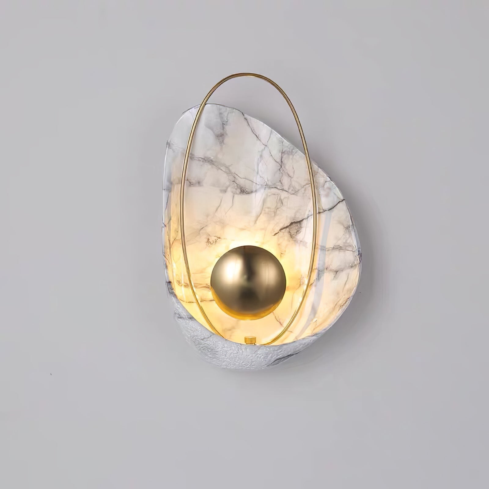 Vethaora Premium Nordic Art Pearl Resin Wall Lamp