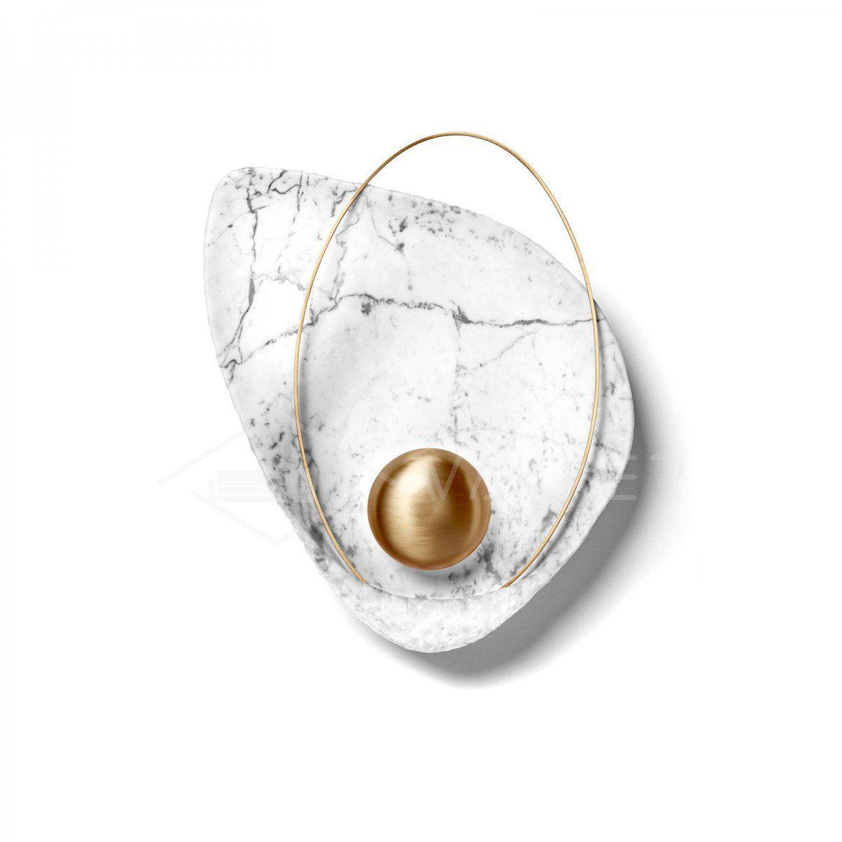 Vethaora Premium Nordic Art Pearl Resin Wall Lamp