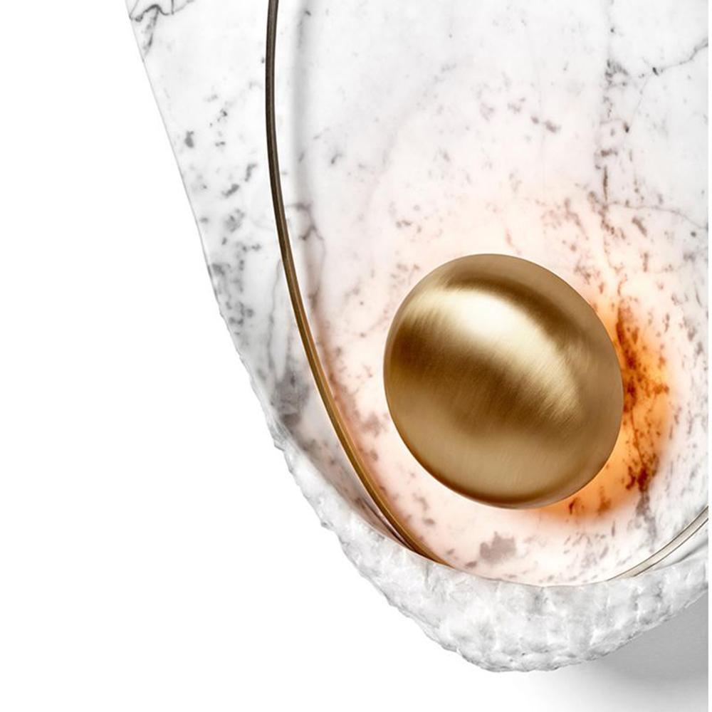 Vethaora Premium Nordic Art Pearl Resin Wall Lamp