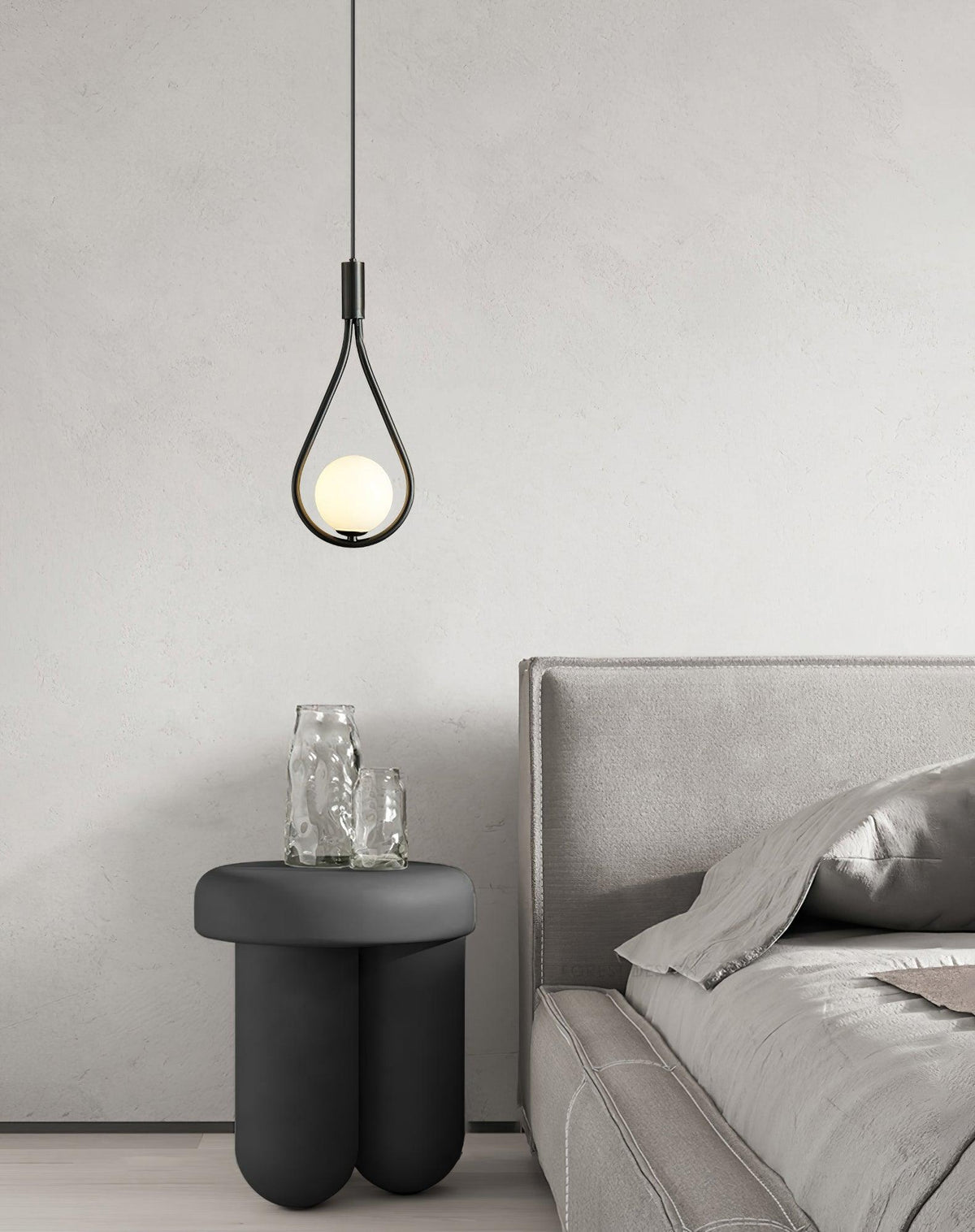 Droplet Modern Brass Pendant Light