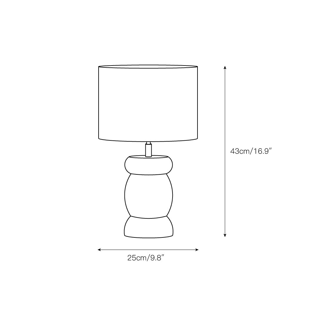 Beadon Wood Table Lamp