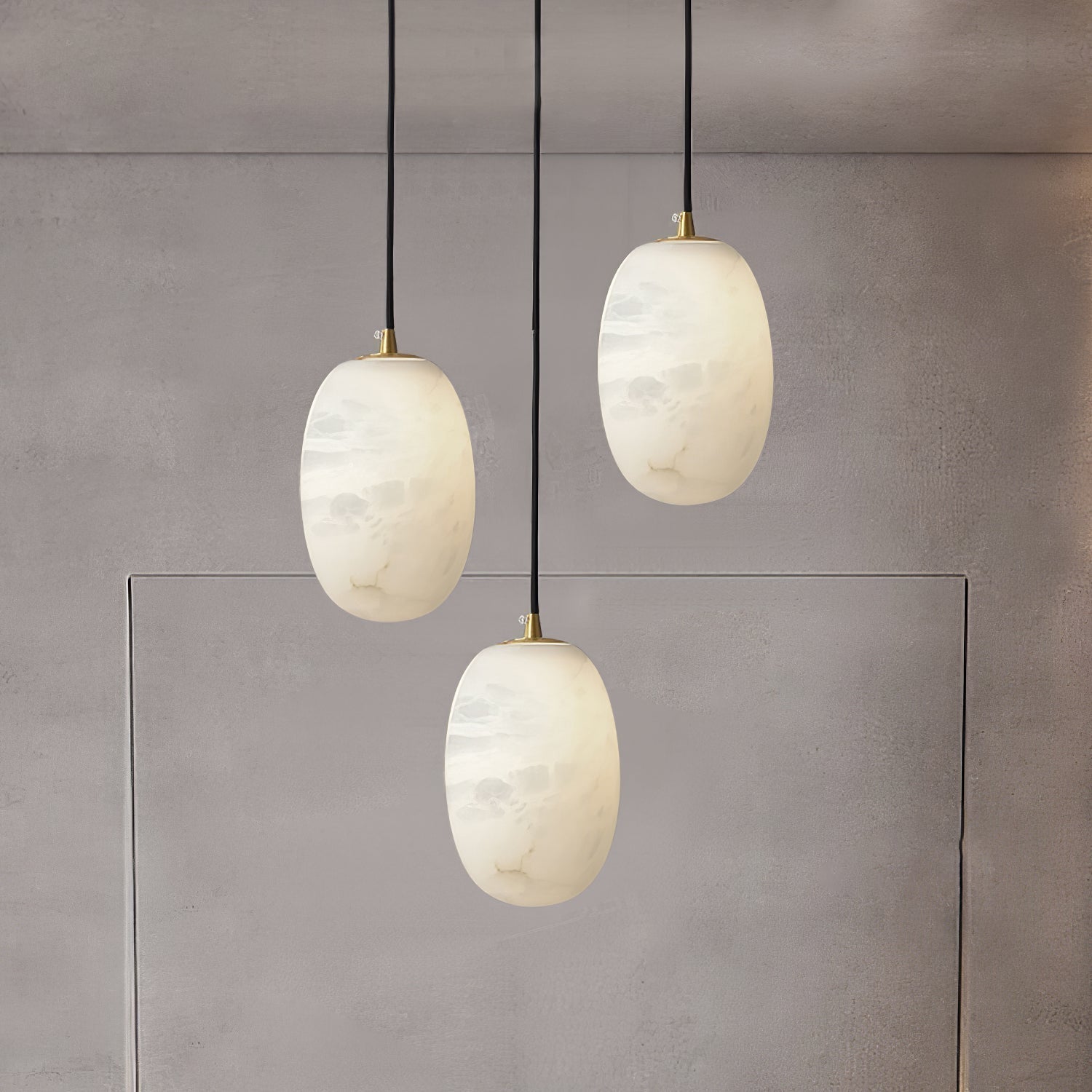 Luxor Alabaster Pendant Light