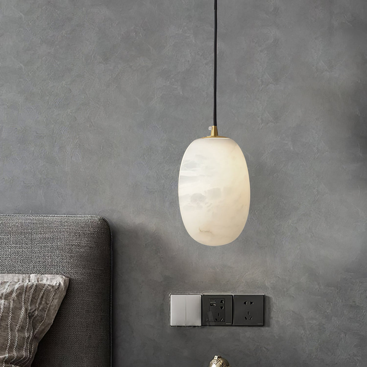 Luxor Alabaster Pendant Light