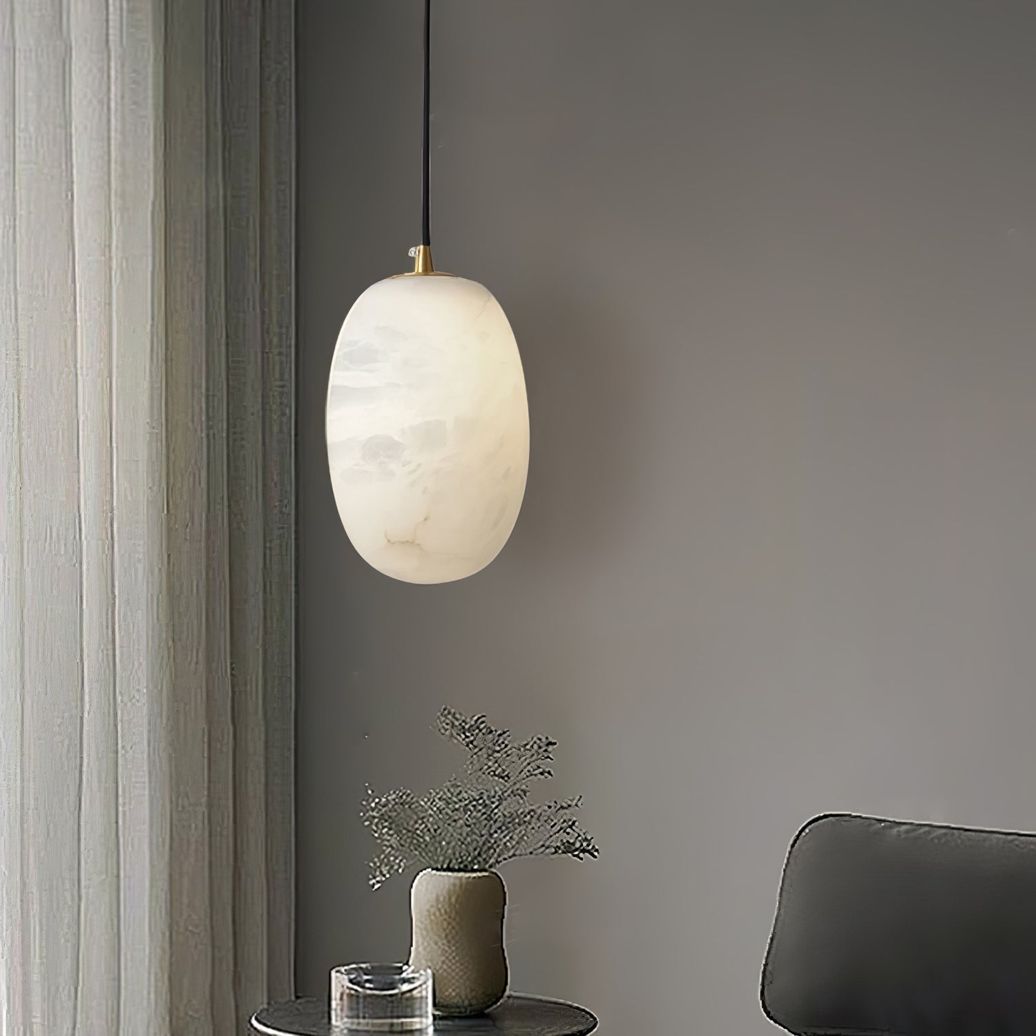 Luxor Alabaster Pendant Light