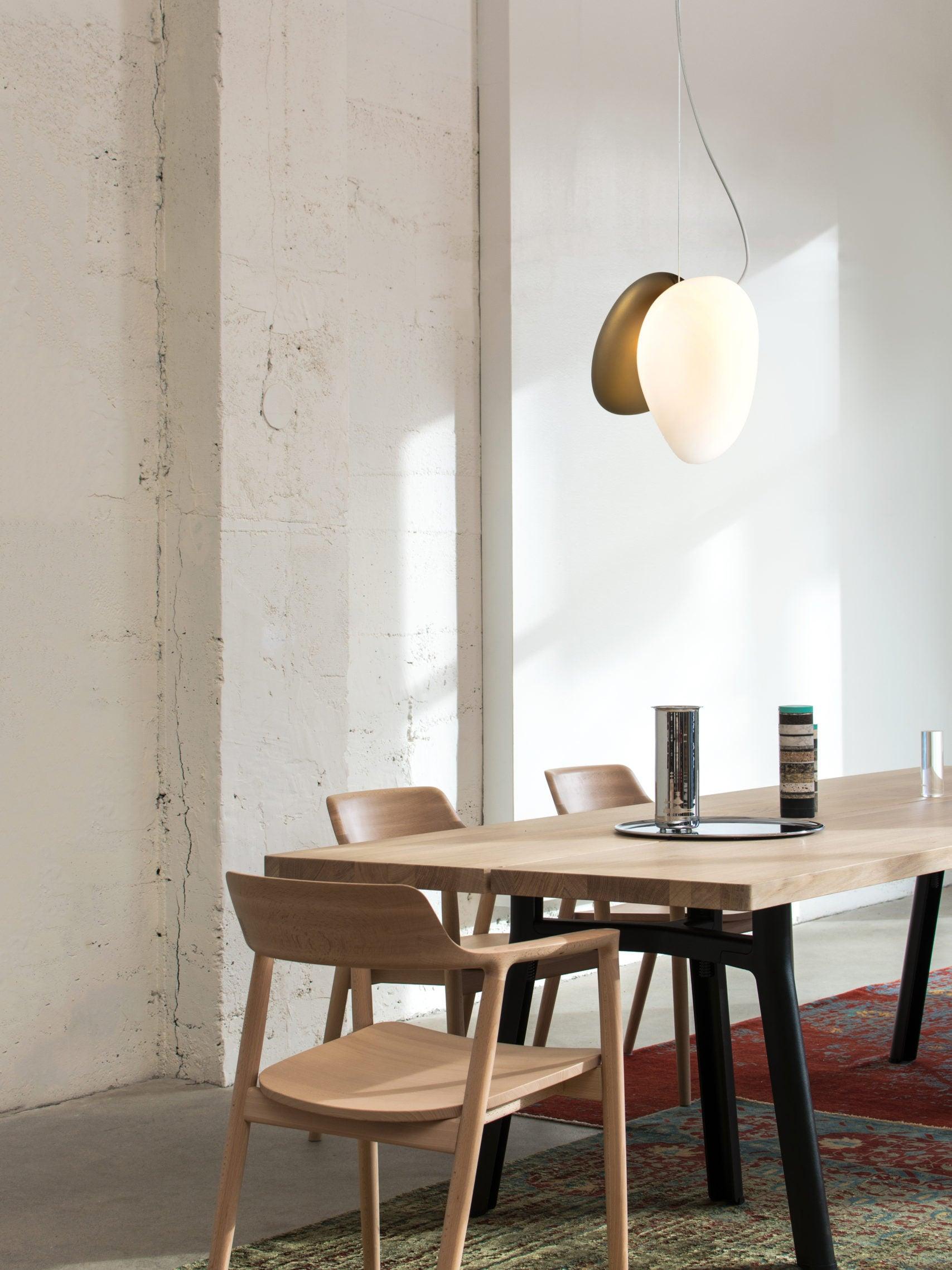 Mervan Frosted Glass Pendant Light