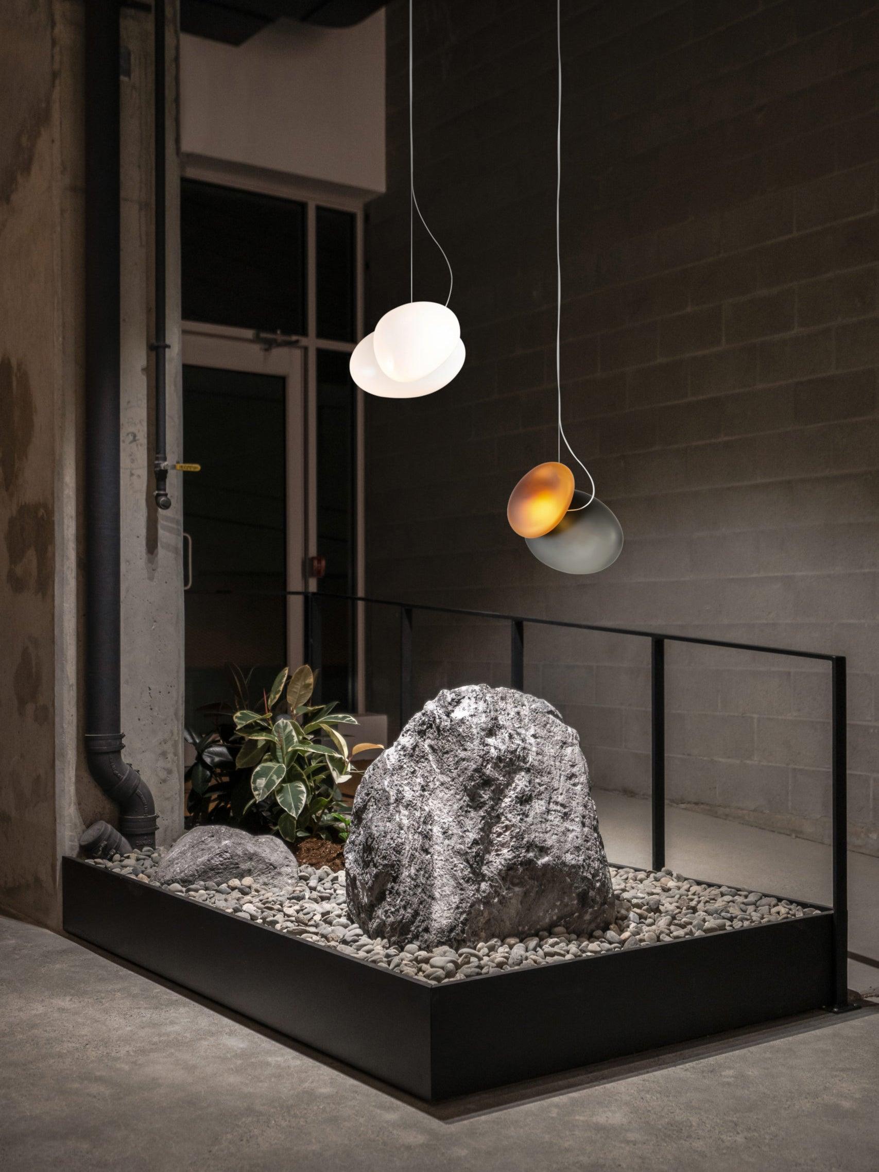 Mervan Frosted Glass Pendant Light