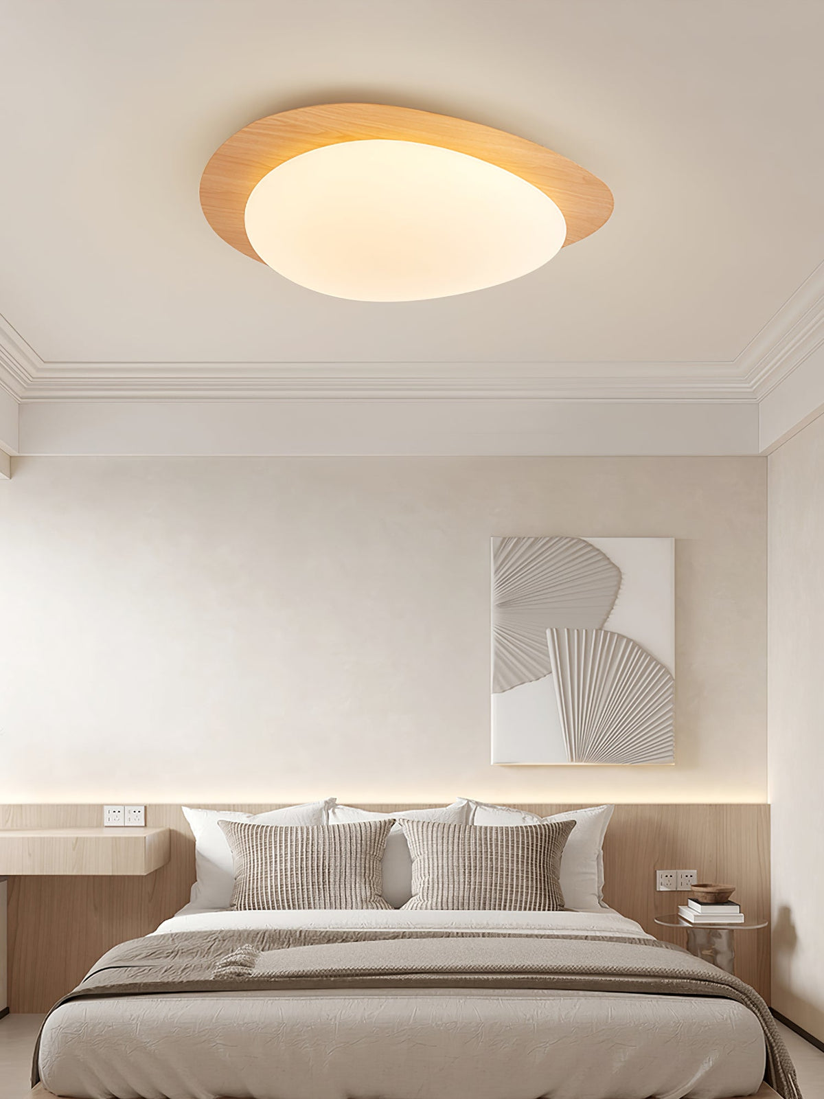 Orinvale Pebble Metal Flush Mount Ceiling Light