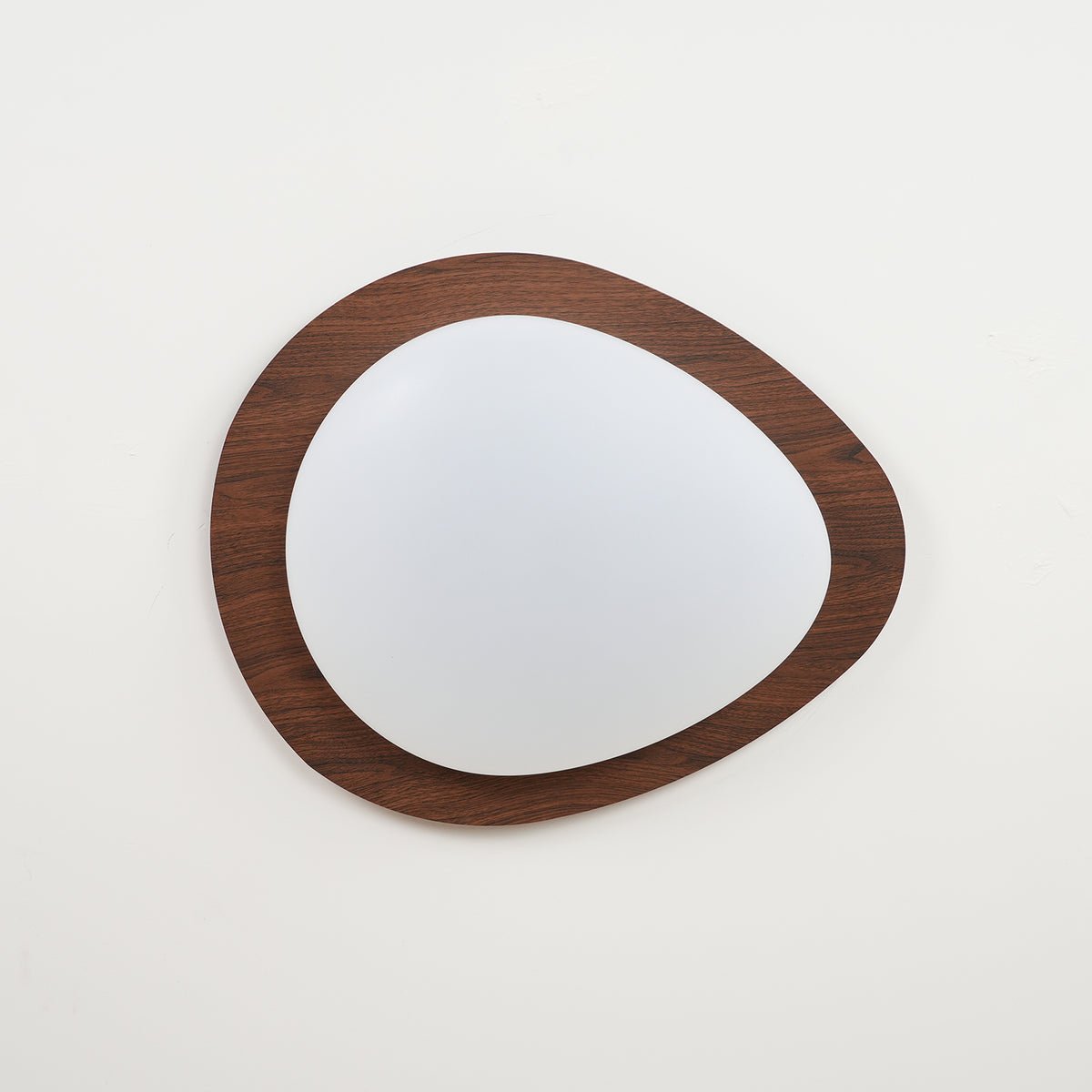 Olivier Pebble Walnut Ceiling Light