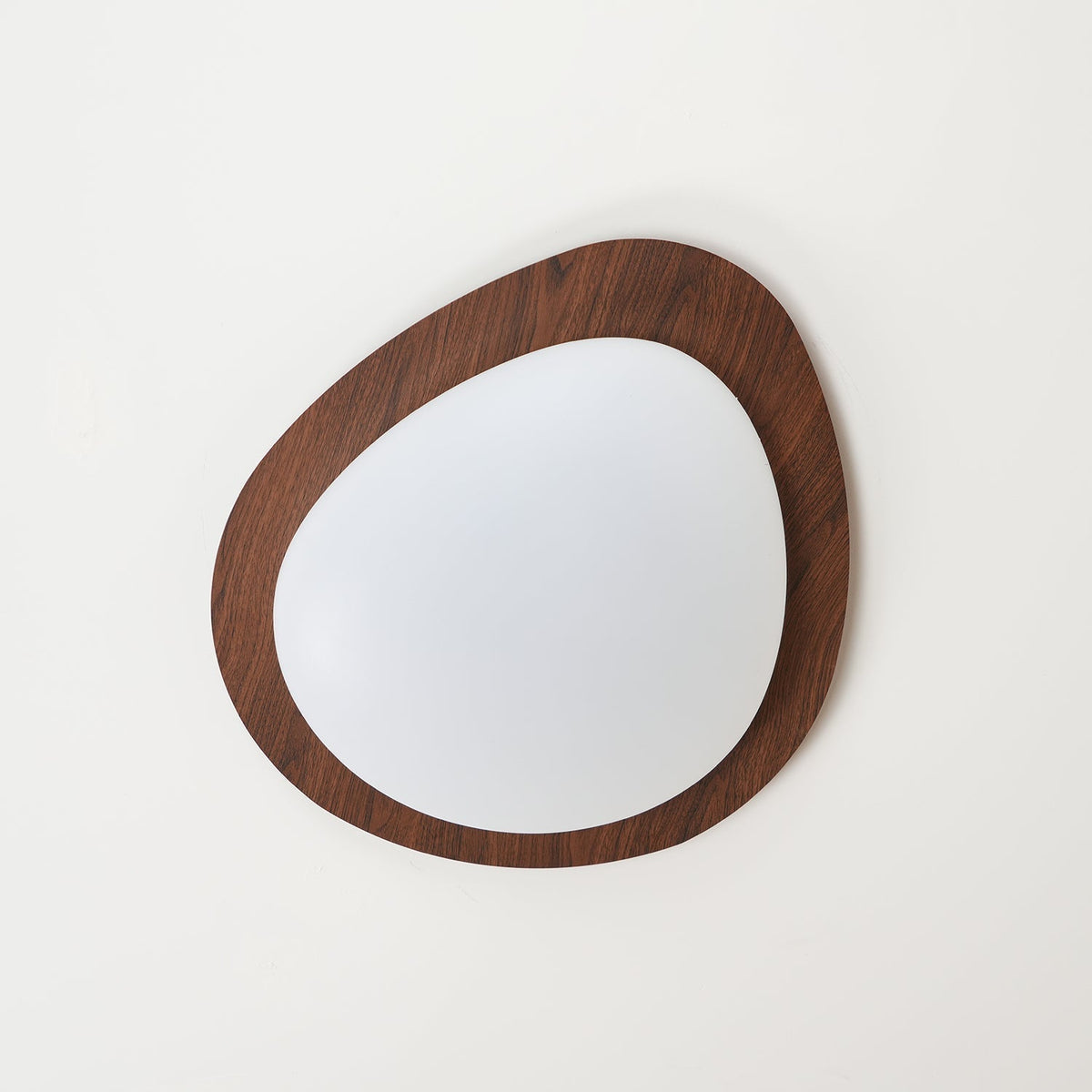 Sylenia Ceiling Light Pebble Walnut Acrylic LED