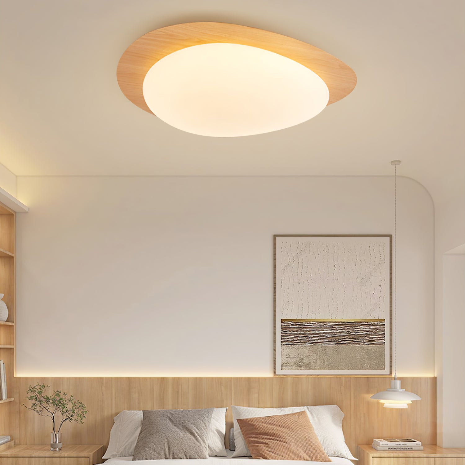 Orinvale Pebble Metal Flush Mount Ceiling Light