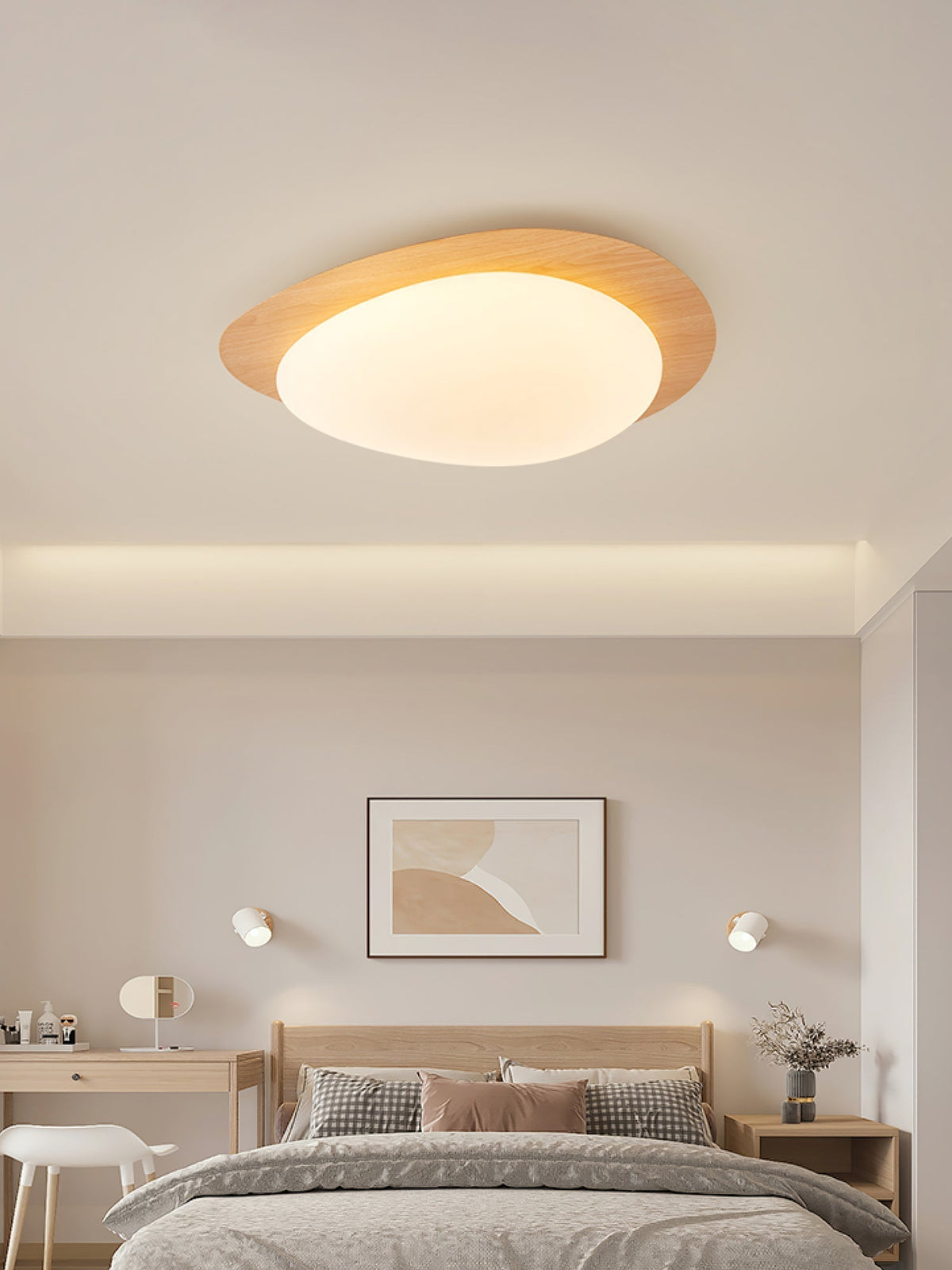 Orinvale Pebble Metal Flush Mount Ceiling Light