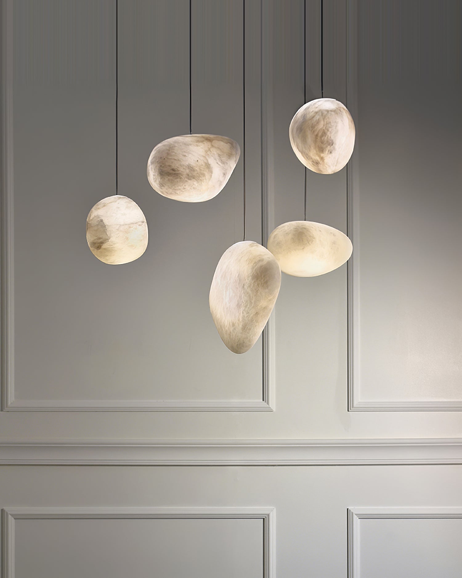 Jorveth Alabaster Pendant Light