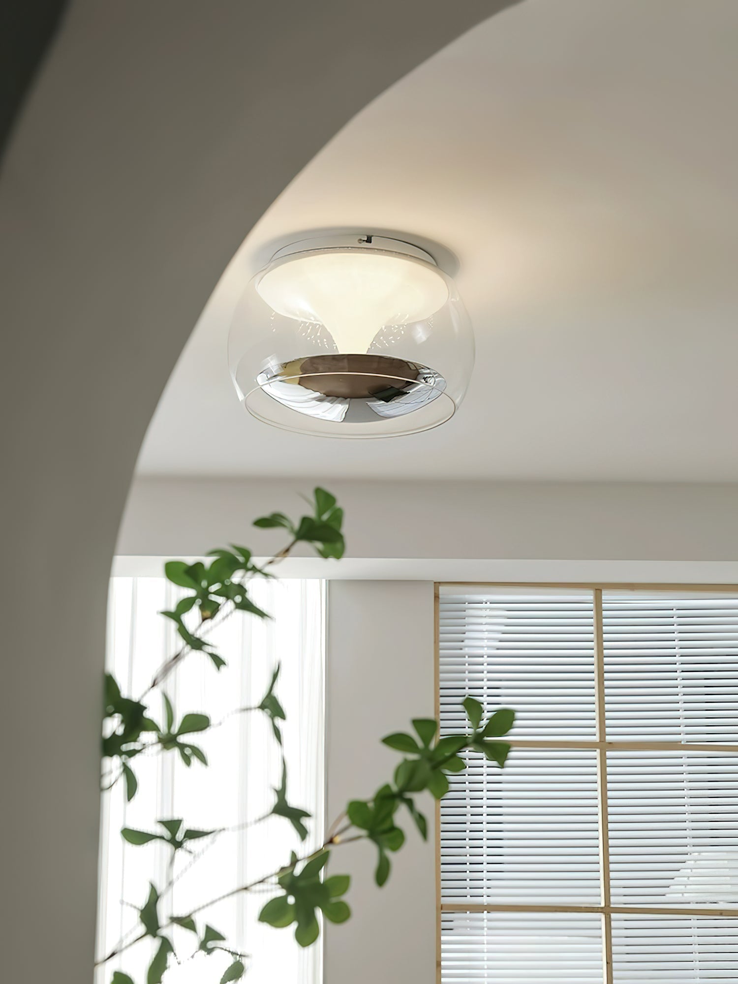 Eshair Nordic Art Pendulum Glass Ceiling Light