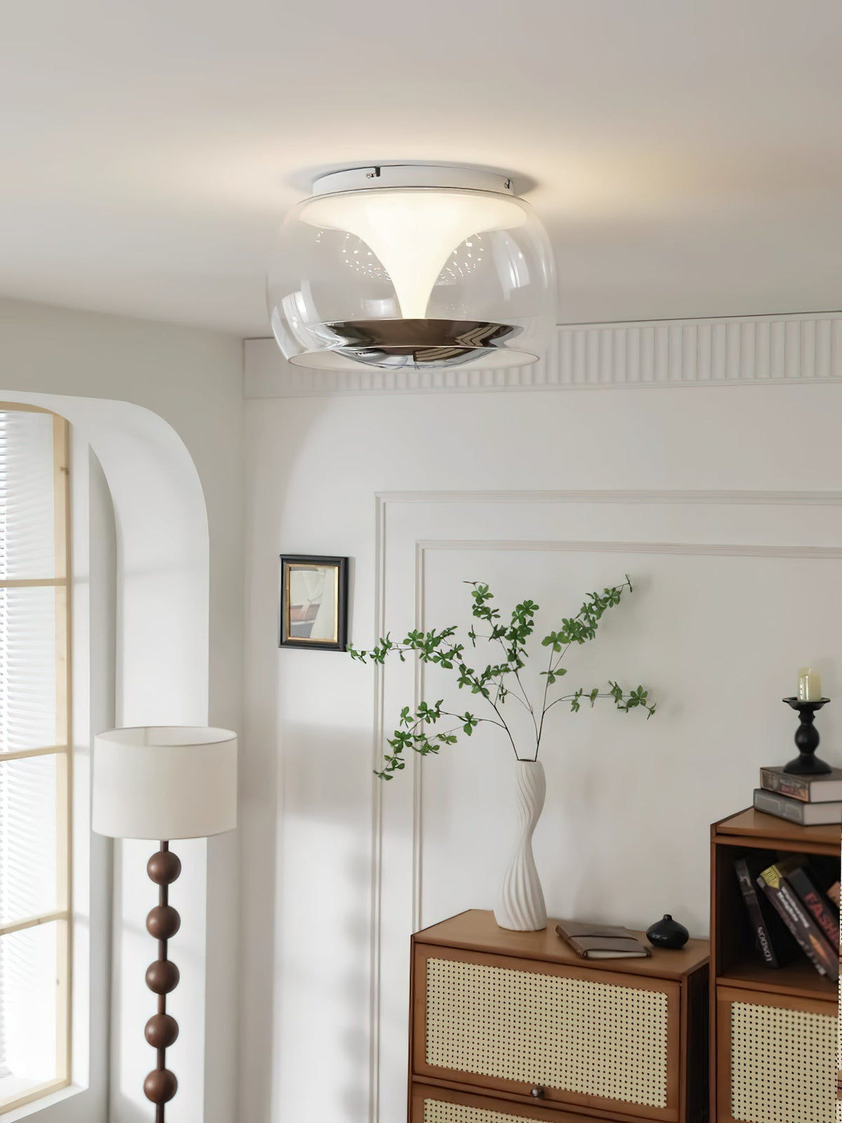 Eshair Nordic Art Pendulum Glass Ceiling Light