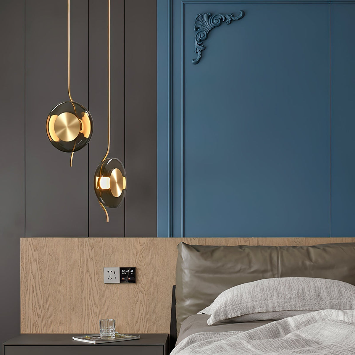 Umirus Modern Minimalist Glass Pendant Lamp