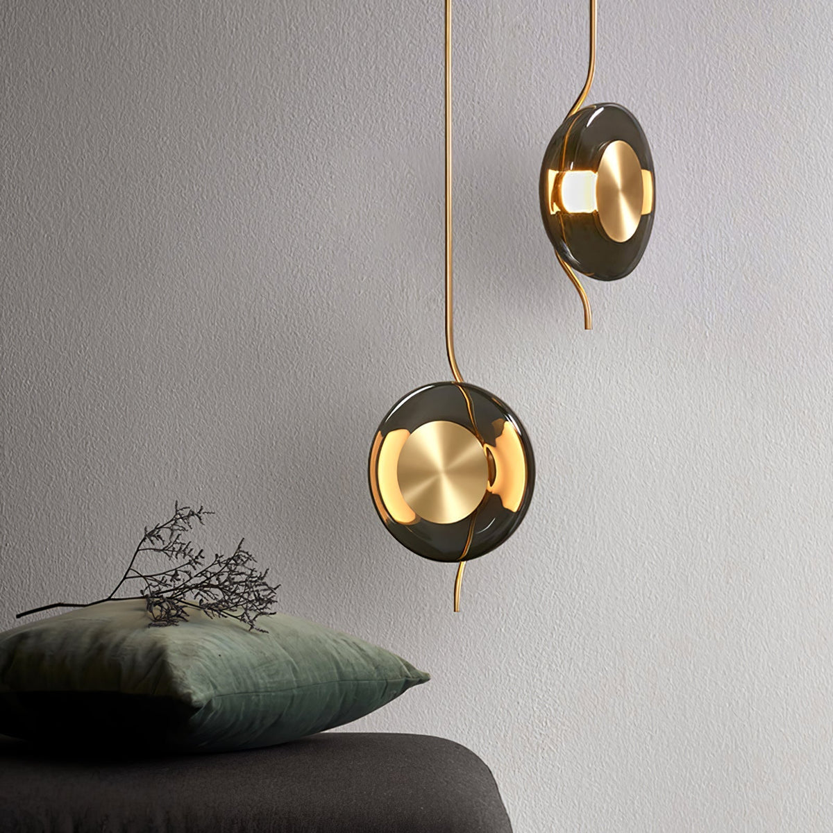 Umirus Modern Minimalist Glass Pendant Lamp