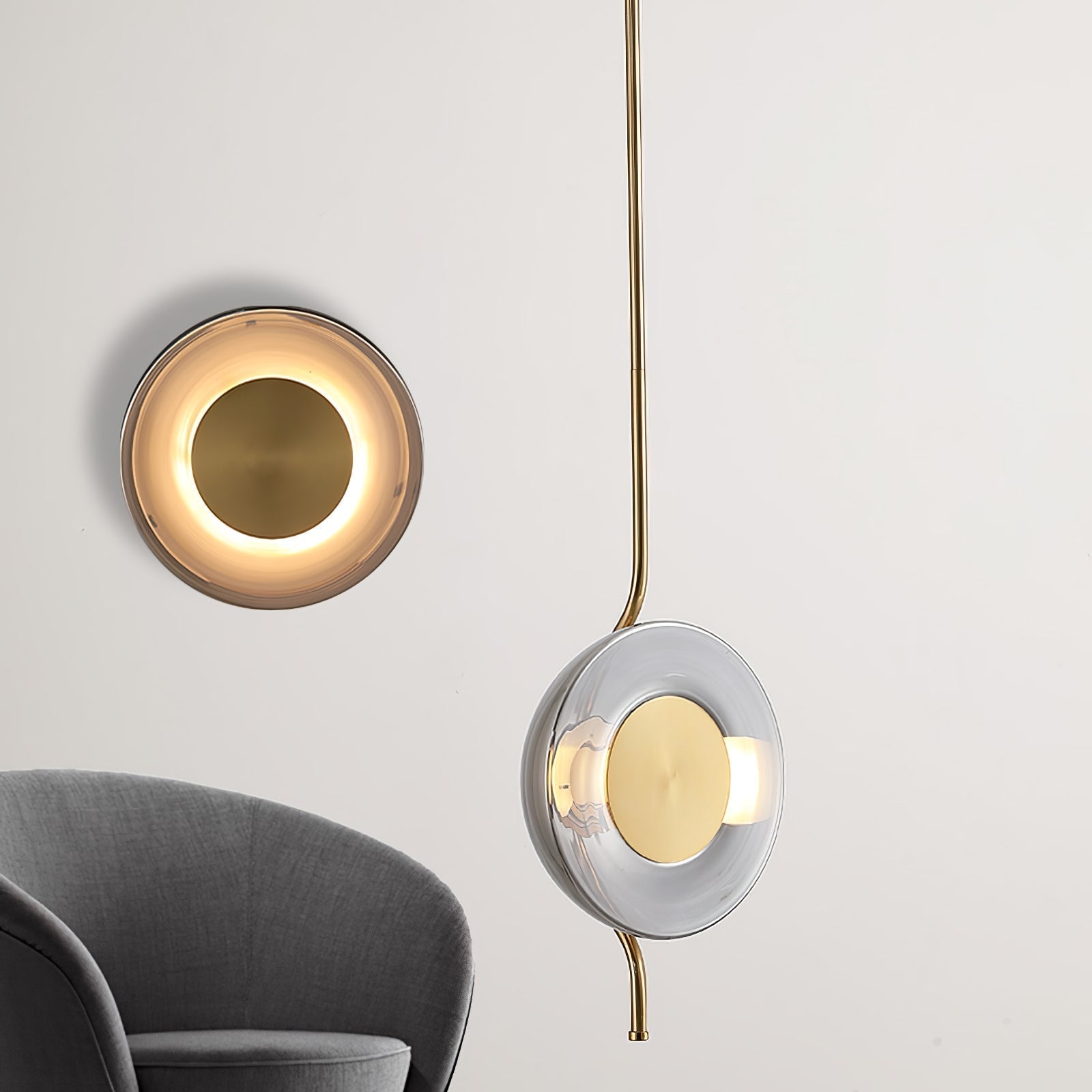 Umirus Modern Minimalist Glass Pendant Lamp