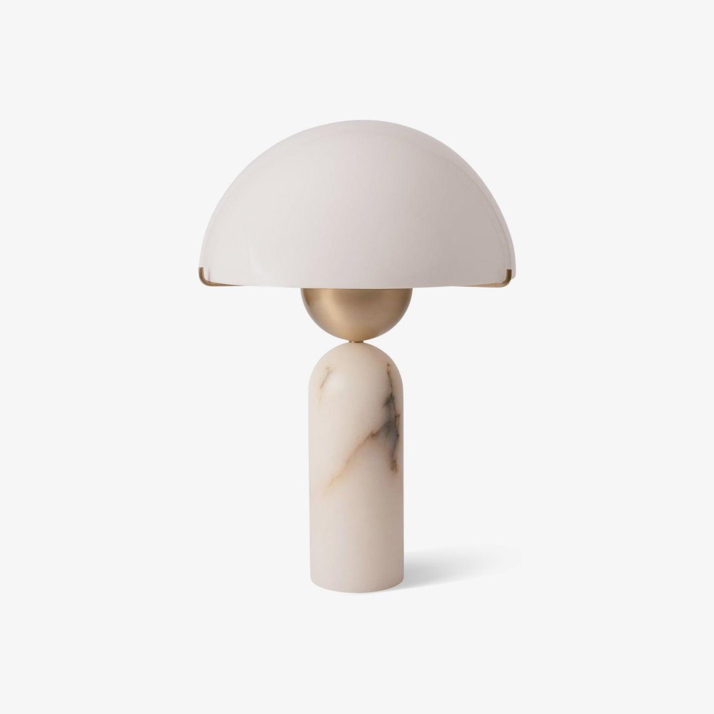 Veviniel Alabaster Table Lamp - Neutral Decor