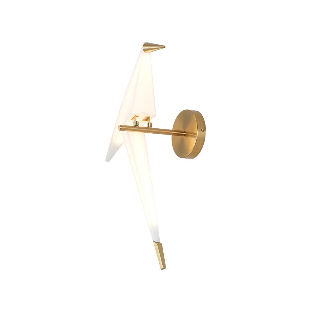 Eovela Nordic Art Paper Crane Wall Lamp