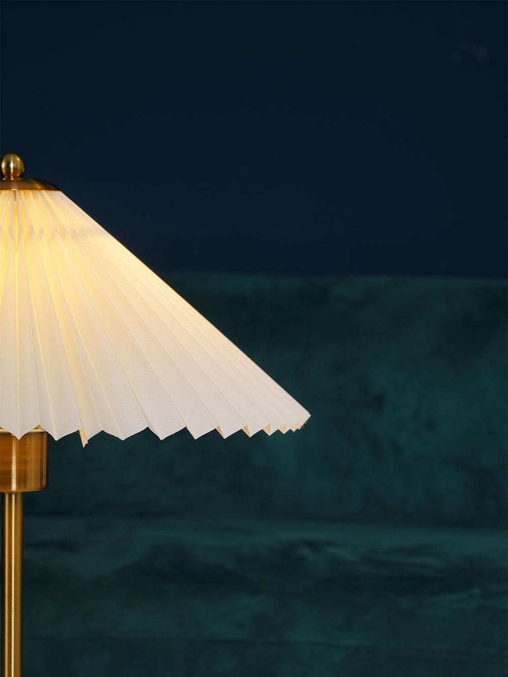 Camirir Pleated Umbrella Table Lamp