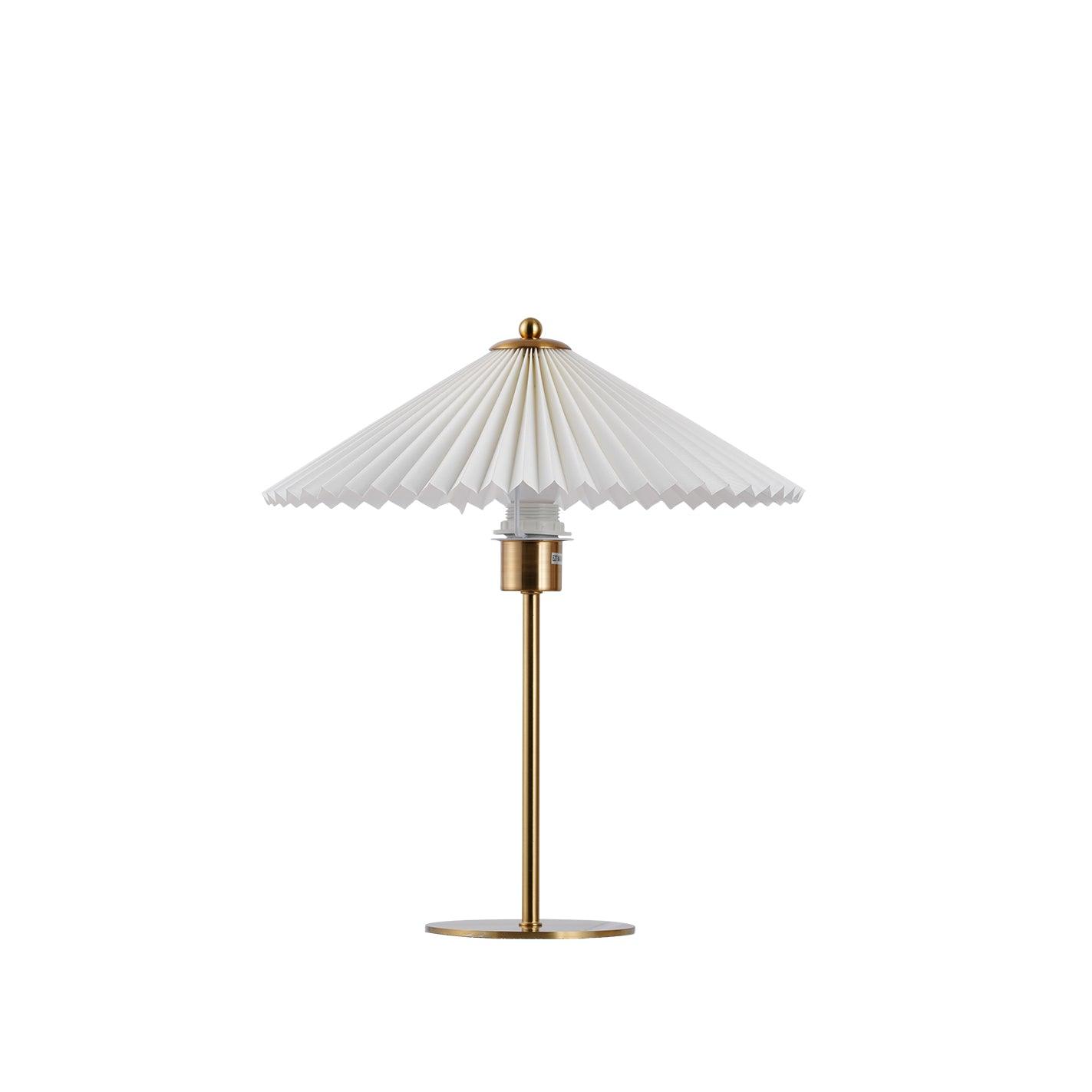 Camirir Pleated Umbrella Table Lamp